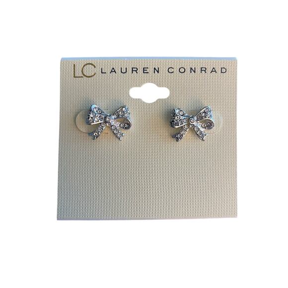 Lauren Conrad Bow Earrings - Picture 1 of 2